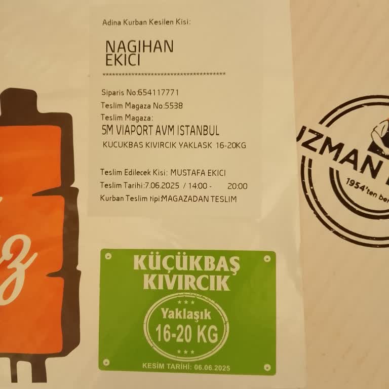 Kurban Etinde Taahhüt Edilen Kilo Eksik Teslim Edildi