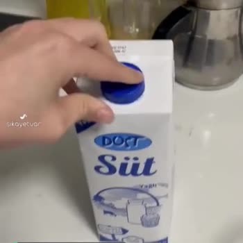 BİM'deki Dost Süt Bozuk Çıktı!