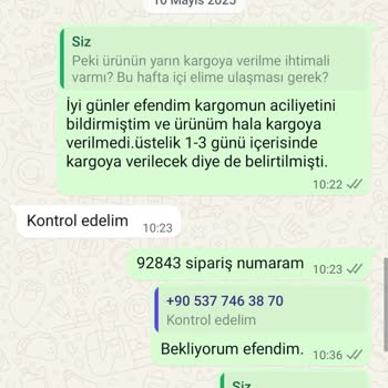 Sipariş Verilen Ürün Gönderilmedi Ve Site Kapatıldı