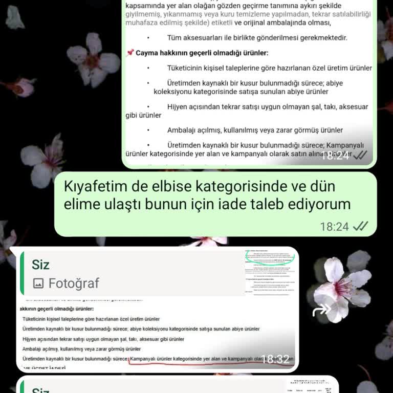 İade Hakkım Kısıtlandı, Mağdur Edildim