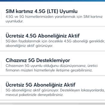 5G Uyumlu Telefonum Yanlış Tanındı, Yanıltıcı Yönlendirme!