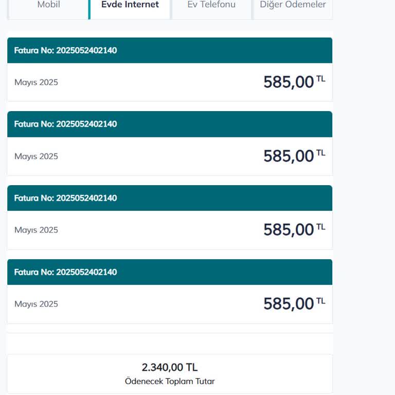 Ödenmiş Faturanın Hala Borç Gözükmesi Ve Ekstra Faturalar Hakkında Şikayet