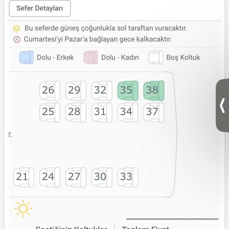 Yanlış Koltuk Ve Saygısız Personel Nedeniyle Büyük Hayal Kırıklığı