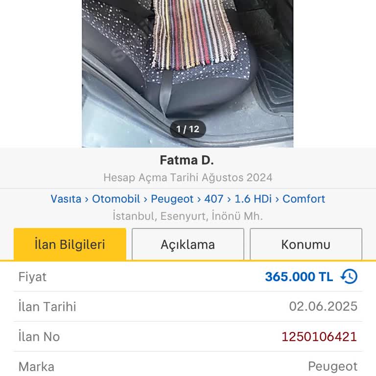 Araç İlanı Sonrası Mesajlara Cevap Veremiyorum Hesap Bulunamıyor