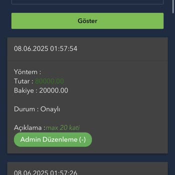 Kazandığım Bakiyenin Ödenmemesi Ve Hesabımdan Para Silinmesi