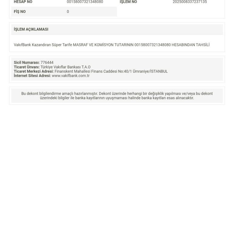 Kazandıran Tarife Kesintisinin İadesi Ve Bilgi Eksikliği