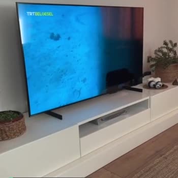 Samsung LED TV Belli Kısmında Kararma OLdu!