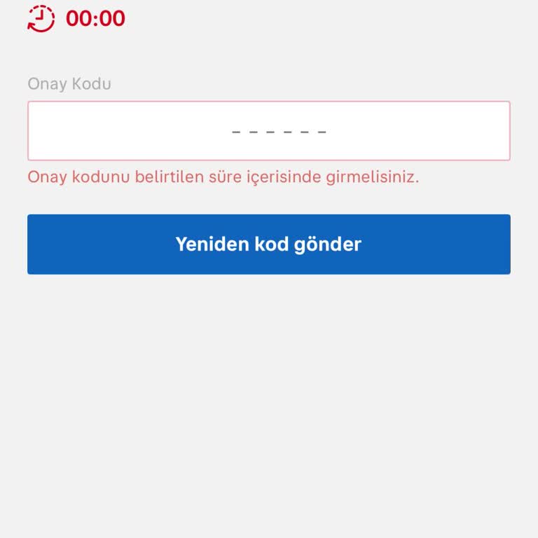 Telefon Numarası Değişikliği İçin Onay Kodu Gelmiyor