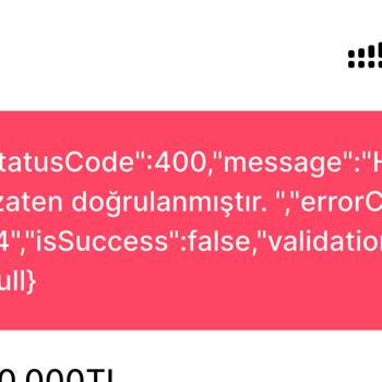 Onaylı Hesapta Para Transferi Yapılamıyor, Uygulama Hata Veriyor