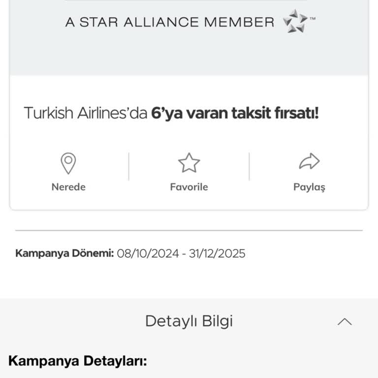 Garanti Bankası Ve THY Kampanyasında Taksit Avantajından Yararlanamama Ve Müşteri Mağduriyeti