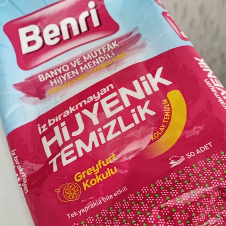 Benri Hijyen Mendili İz Bırakıyor, Vaatleri Karşılamıyor