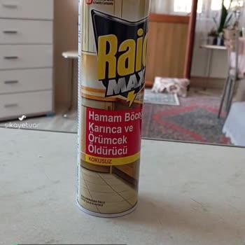 Raid Max Kokusuz Yazdığı Halde Koku Salması