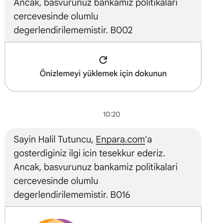 Enpara Banka Kartı Başvurularım Sürekli Reddediliyor, Sebep Açıklanmıyor