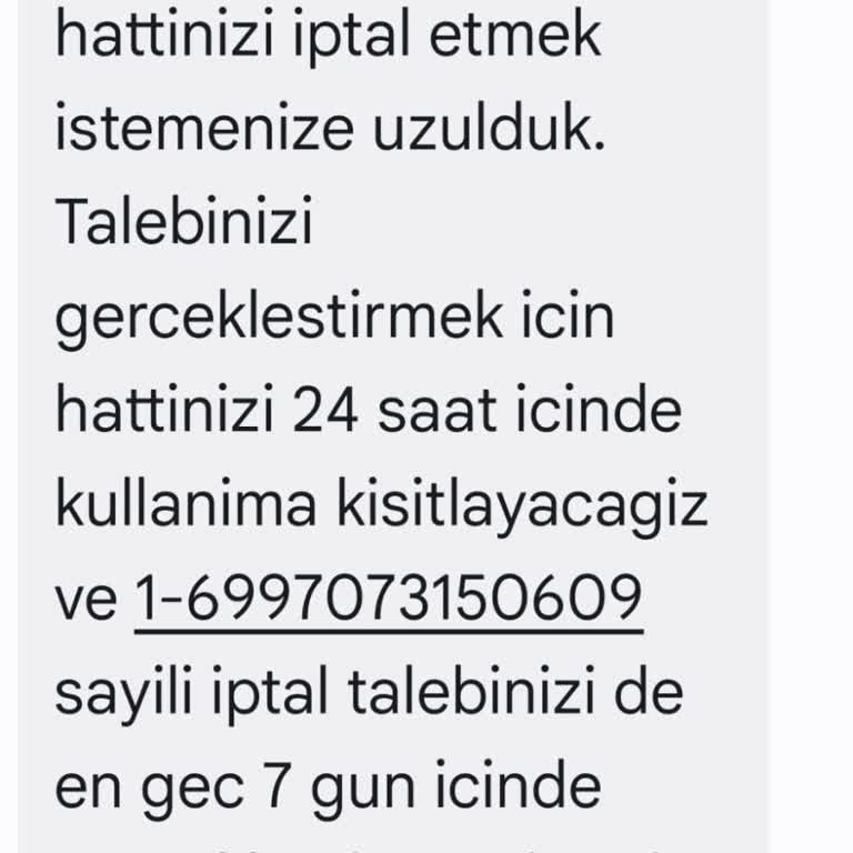 Hat İptal Sürecinde Yaşanan Sorunlar Ve Fatura Mağduriyeti
