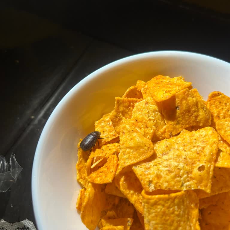 Doritos Cipsin İçinden Böcek Çıktı, Hijyen Endişesi Yaşadım