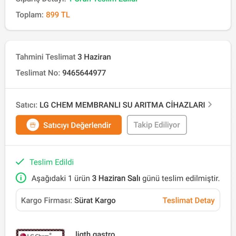 Aldığım Su Arıtma Tankında Ağır Metal Kokusu Var, Çözüm Bekliyorum