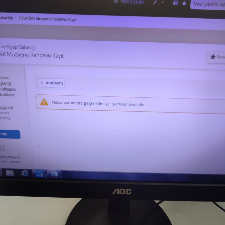 Ödenen Vergi Sonrası Muayene Randevusu Alınamıyor