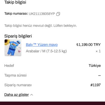 Ürün Teslimatı Ve İletişim Sorunu Yaşıyorum