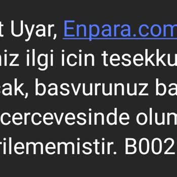 Enpara Hesabı Açma Sorunu Ve Müşteri Hizmetlerinden Çözüm Alamama