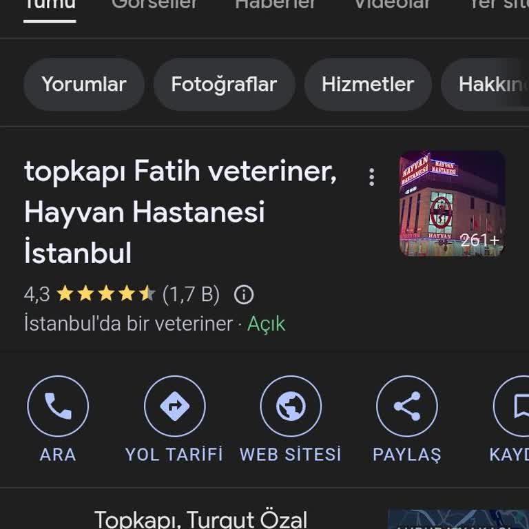 Veteriner Hizmetlerinde Yaşanan Olumsuz Deneyim
