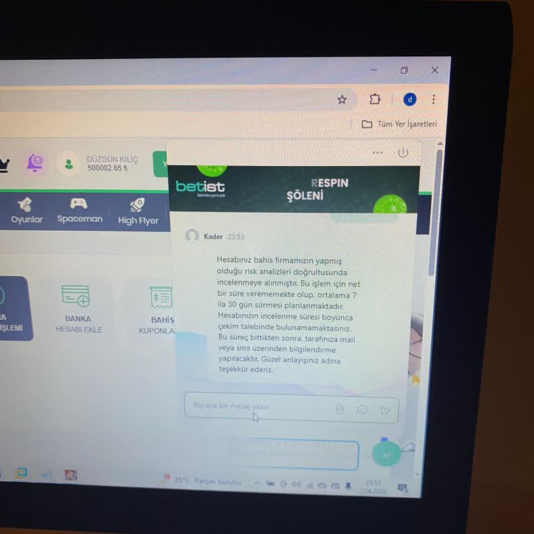 Kazancımın Ödenmemesi Ve Hesabımın İncelenmesi Sürecinde Mağduriyet