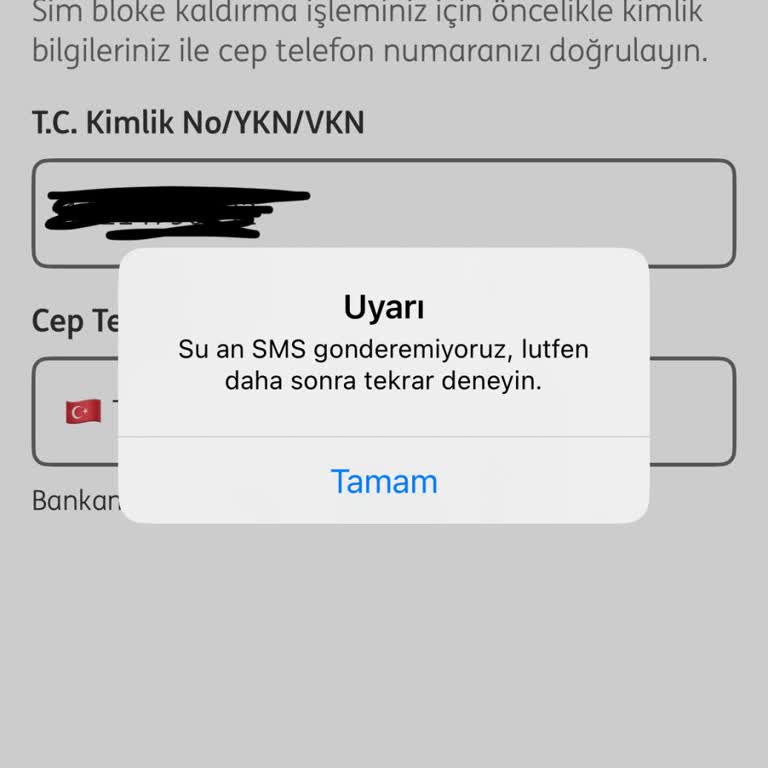 Sim Bloke Kaldırma İşlemi Ve Müşteri Hizmetlerine Ulaşamama Sorunu
