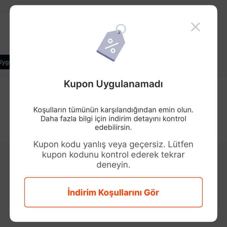 Migros Yemek Kampanya Kodu Uygulamada Çalışmıyor