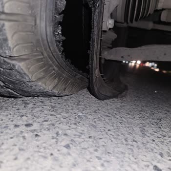 Goodyear Yaz Lastiği Kısa Sürede Yarılıp Güvenliği Tehlikeye Attı