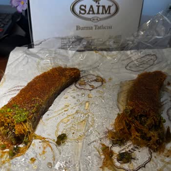 Burma Kadayıfın İçinde Antepfıstığı Yerine Bezelye Çıkması Hayal Kırıklığı Yarattı