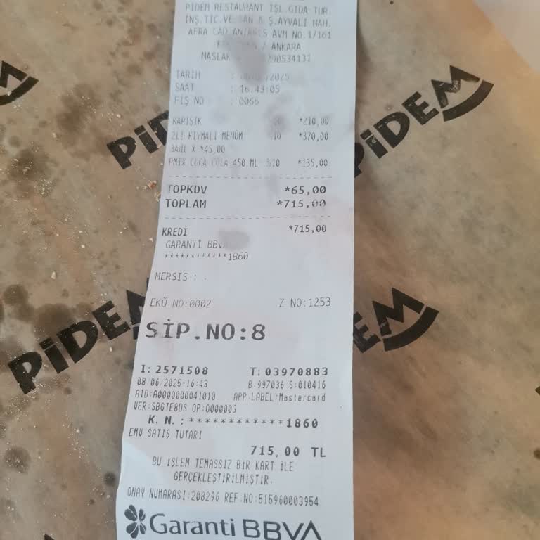 Menü İçeriği Hakkında Bilgilendirme Eksikliği Ve Yanlış Ürün Teslimi