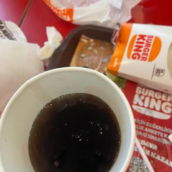 Burger King'de Kalitesiz Ürünler Ve İlgisiz Personel