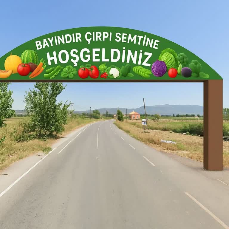 Bayındır Çırpı Semt Girişindeki Eski Takın Yenilenmesi Talebi