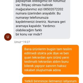 Migros Sanal Markette Stokta Olmayan Ürünlerin Satışa Devam Etmesi