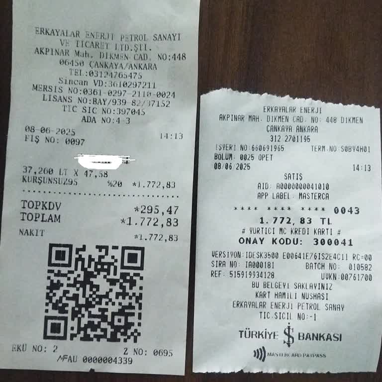 Opet Dikmen - Erkayalar Enerji Petrol Sanayi Şikayeti