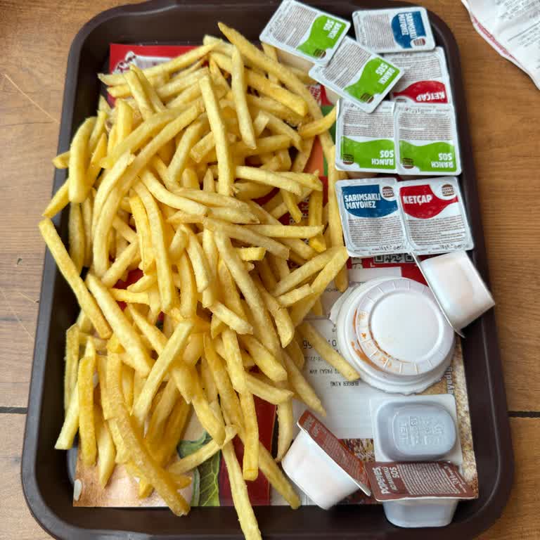 Burger King Dev Kutu Patates Siparişimde Eksik Ürün Teslimatı