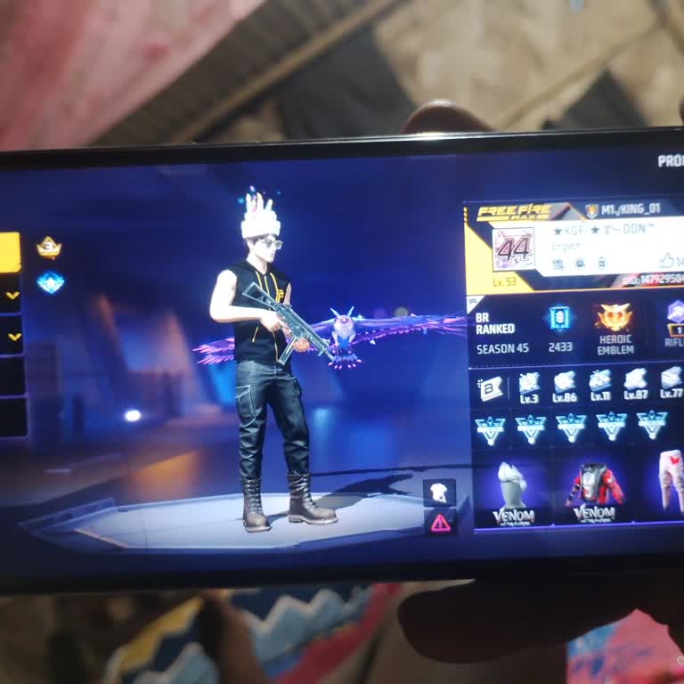 Hacked Free Fire Max Account Password Changed