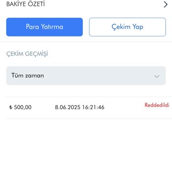 Kazanç Sonrası Çekim İşlemi Hızla İptal Edildi