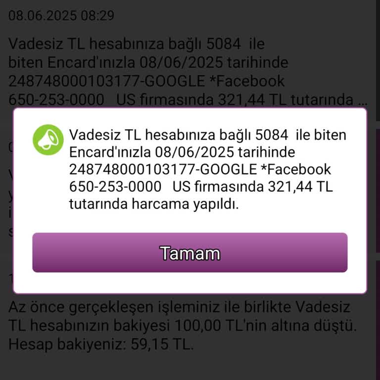 Kredi Kartımdan İzinsiz İşlem Ve Para İadesi Talebi