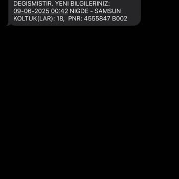 Biletim Habersizce Farklı Bir Koltukla Değiştirildi, Mağdur Edildim