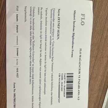 FLO'dan Aldığım Ayakkabının Çatlaması Ve İnceleme Sonucu Mağduriyet