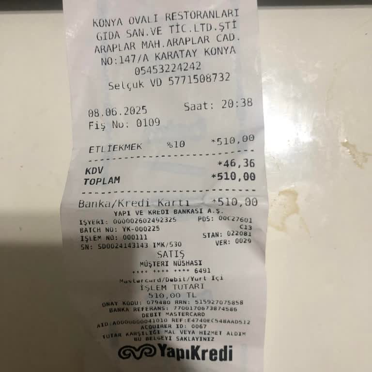 Ovalı Etliekmek Tuzdan Yenmeyecek Halde Gönderdi