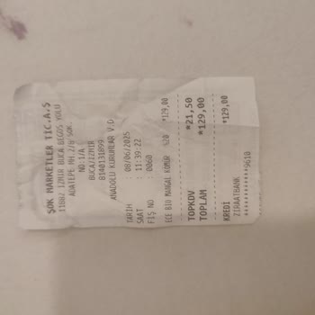 Şok Marketten Aldığım Kömür Yanmadı, Mağdur Oldum