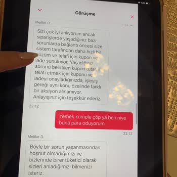 Eksik Ve Kalitesiz Ürün, Yetersiz Çözüm: Güvenim Sarsıldı