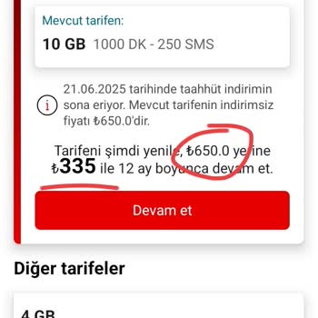 Fahiş Zamlar Ve Hizmet Kalitesizliği Nedeniyle Vodafone'a Büyük Tepki