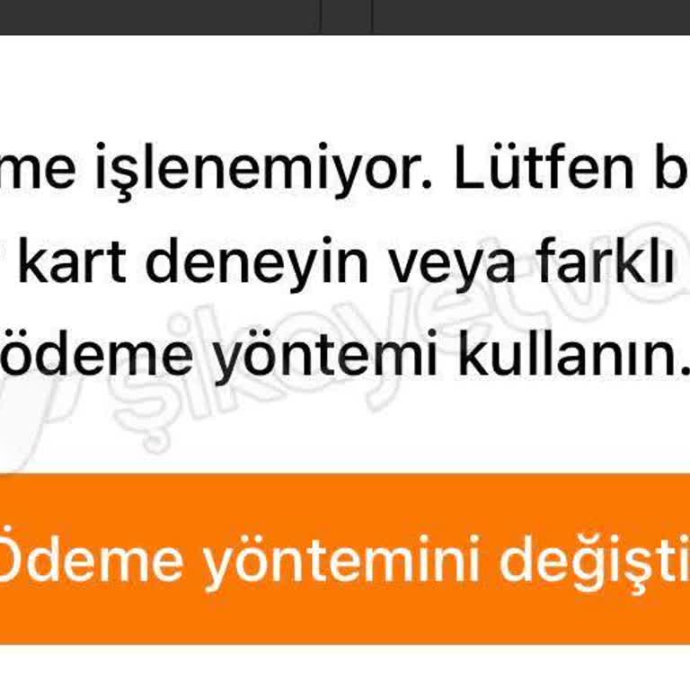 Kart Kaydı Yapılamıyor, Sürekli Ödeme Hatası Alıyorum