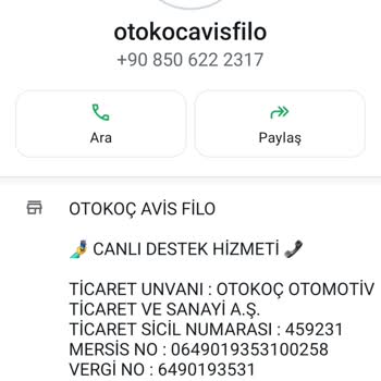 Avis Adıyla Yapılan İşlemler Sonrası Mağdur Edildim