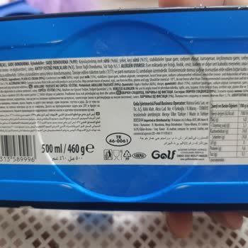 Golf Maraş Dondurmada Kumlu Ve Anormal Bir Doku