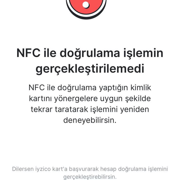 Kimlik Doğrulaması Yapılamadığı İçin Hesabımdaki Parama Ulaşamıyorum