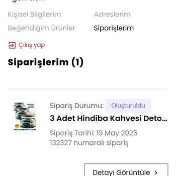 Siparişim Kargoya Verilmedi, İade Veya Teslimat Talep Ediyorum