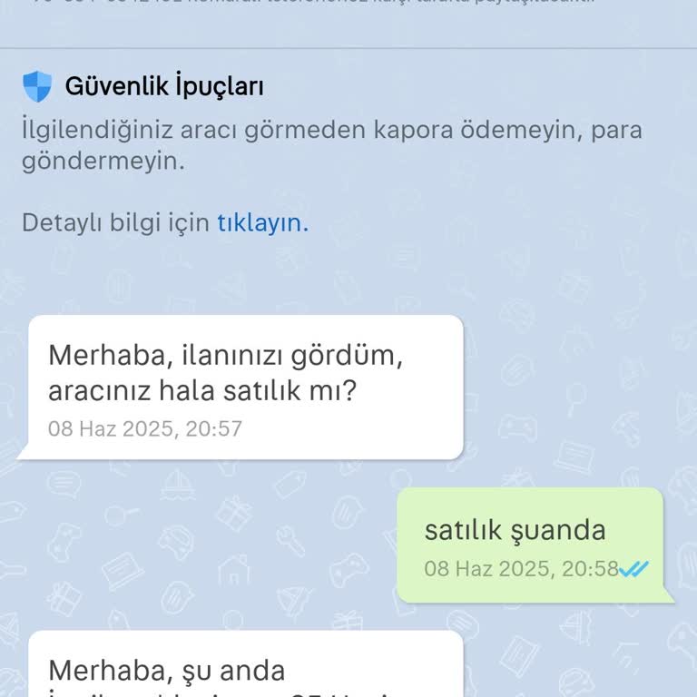 Sahibinden'de Güven Sorunu Ve WhatsApp'tan İletişim Talebi